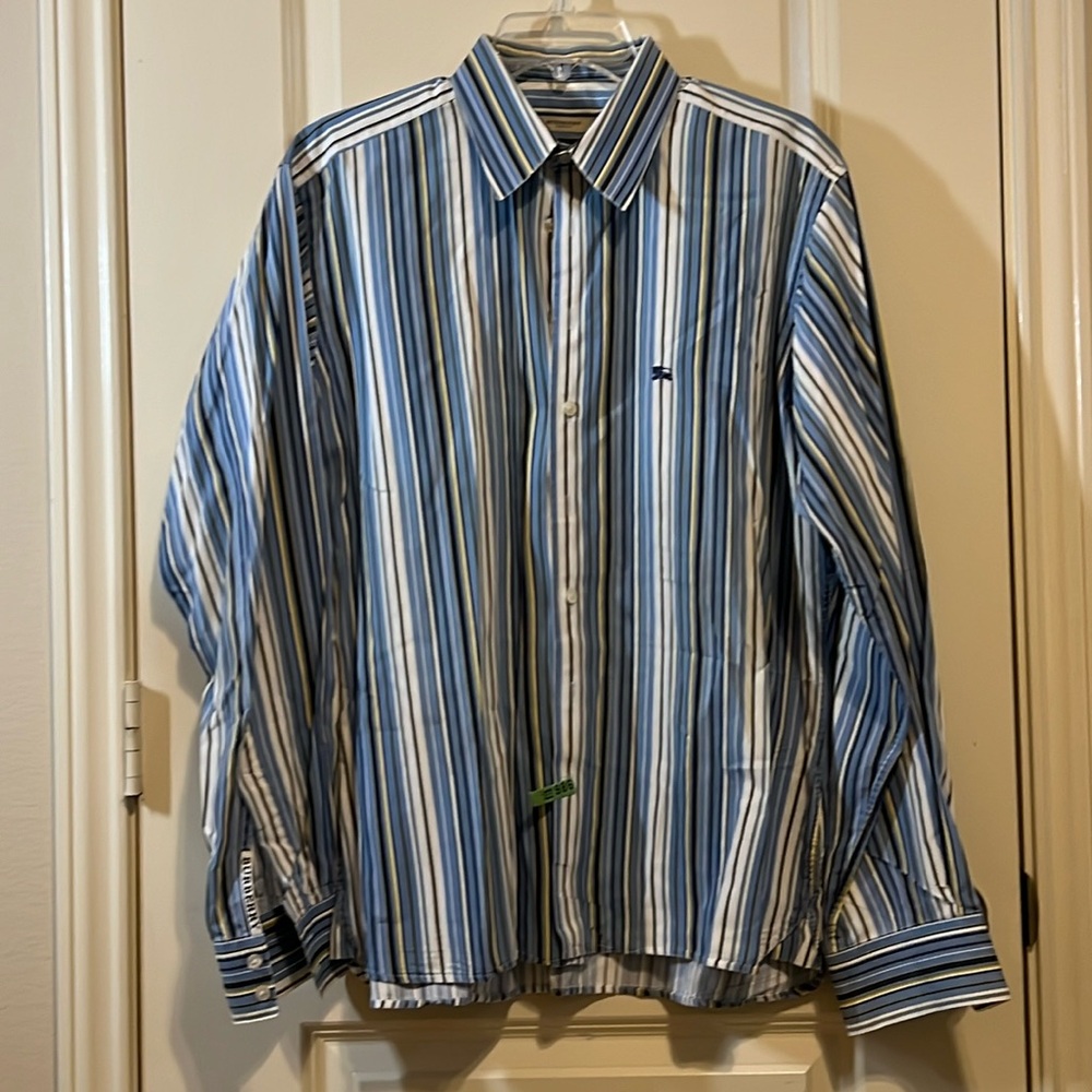 Burberry striped button up
